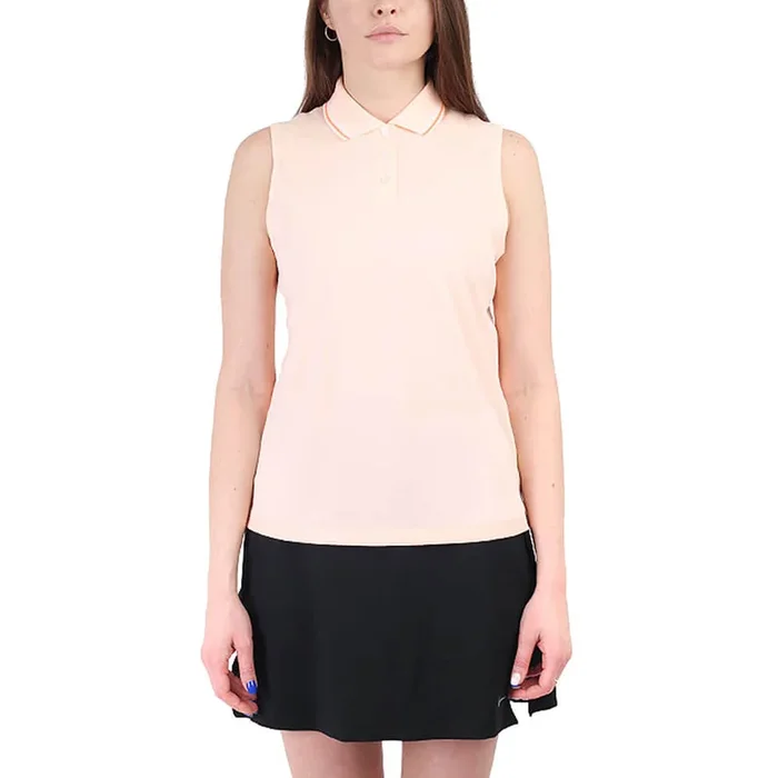 Nike Dri Fit Victory Golf Polo Crimson Tint/Bright Mango/White – SS20 Women