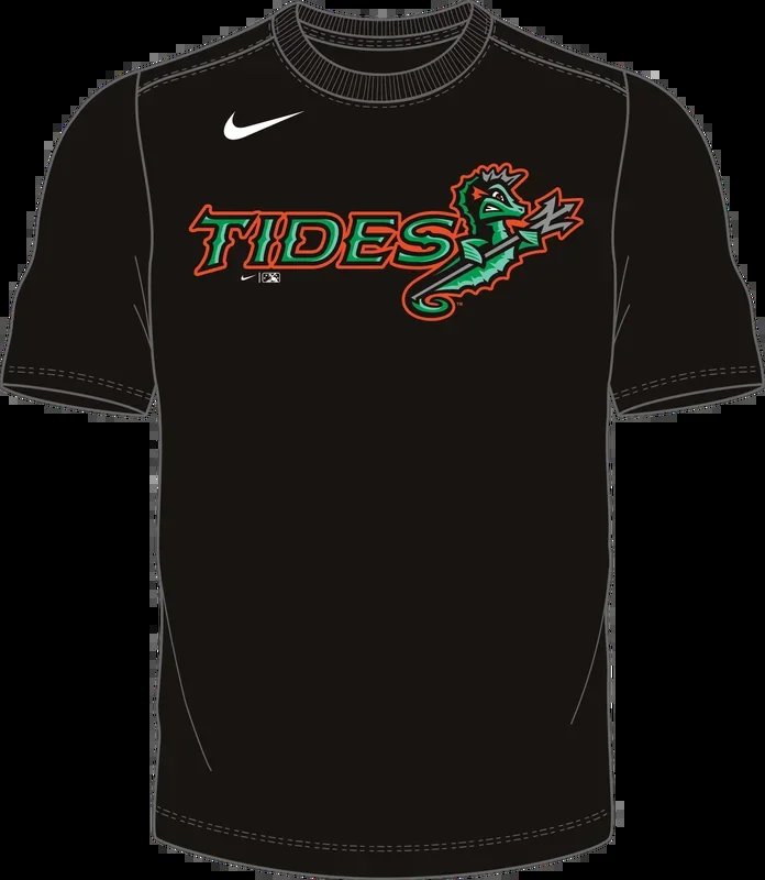 Nike Norfolk Tides Adult Institiutional Short Sleeve Cotton Tee