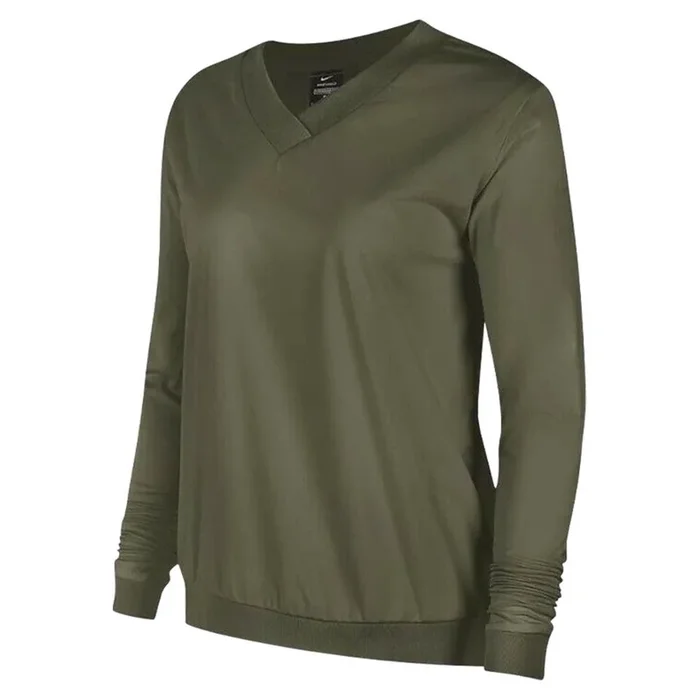 Nike Shield Fairway Windshirt Golf Sweater Medium Olive – FW20 Women