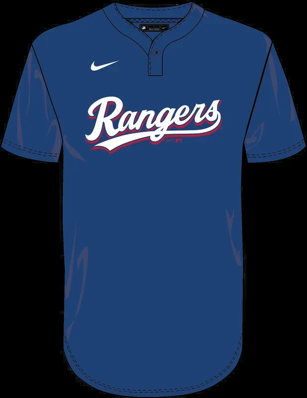 Nike Texas Rangers Youth Institutional 1 Button Pullover