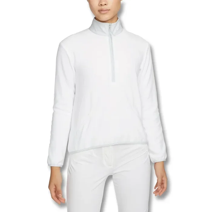 Nike Therma-FIT Victory 1/2-Zip Golf Pullover White/Photon Dust – FW21 Women