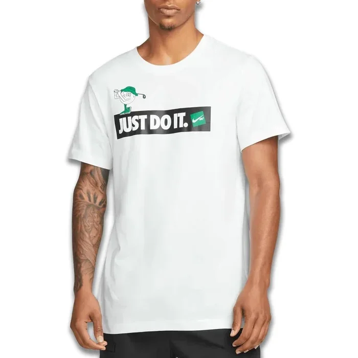 Nike Verbiage Tee Golf T-Shirt White – SU23 Men
