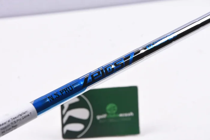 Nippon N.S.PRO Zelos 7 #6 Iron Shaft / Regular Flex / 0.355″ Tip / Uncut