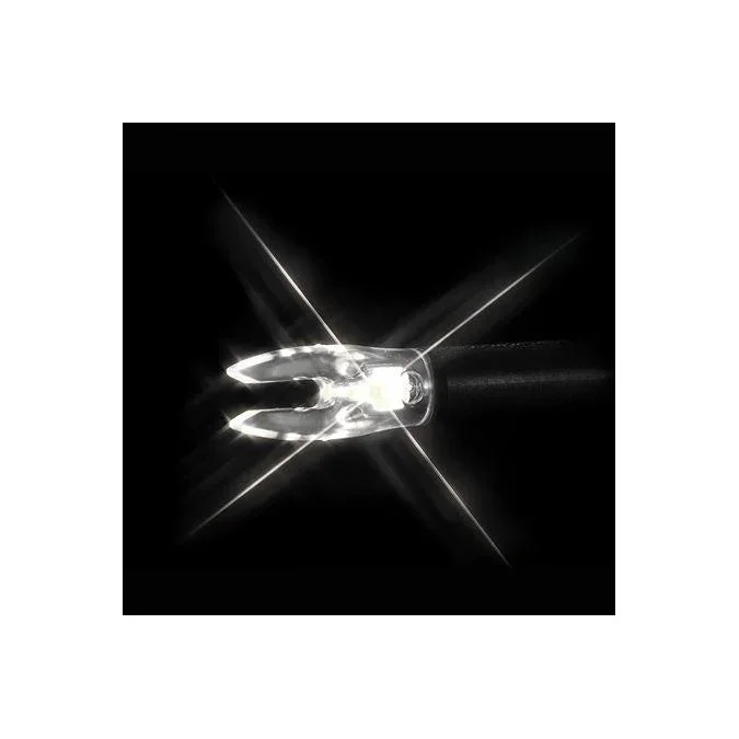Nockturnal FIT Universal Size White Lighted Nock