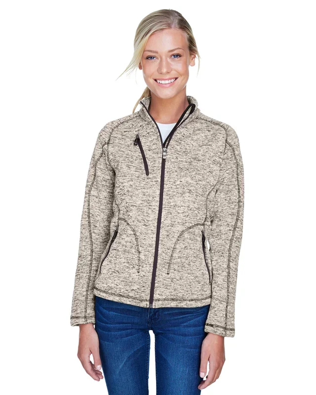 North End Ladies’ Peak Sweater Fleece Jacket