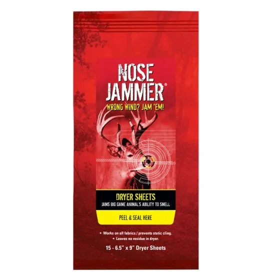 Nose Jammer Dryer Sheets 15ct
