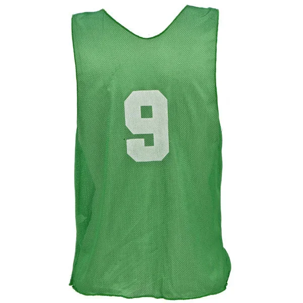 Numbered Nylon Practice Vest – Adult | Dozen