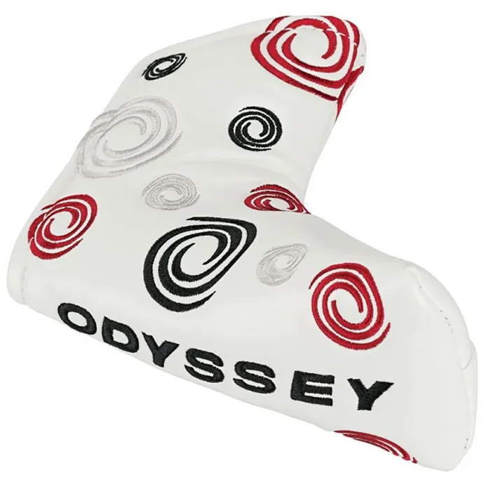 Odyssey Blade Swirl Blade Putter Headcover – White