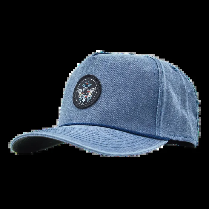 Oklahoma Neon Golf Patch Hat (Navy)