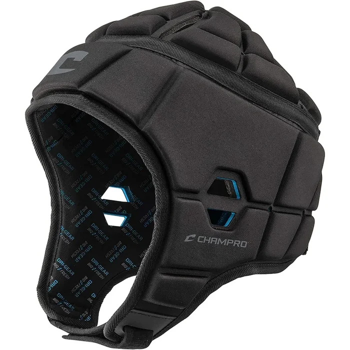 Open Box Champro 5-Star Rated SH7 Soft Shell Helmet-L-Black