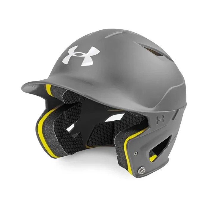 Open Box Under Armour Converge Matte Batting Helmet-Youth-Graphite
