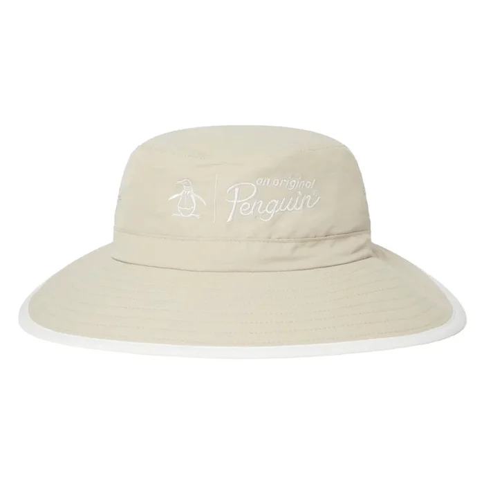 Original Penguin Solar Ventilated Boonie Golf Bucket Hat Chinchilla – SS23 Men