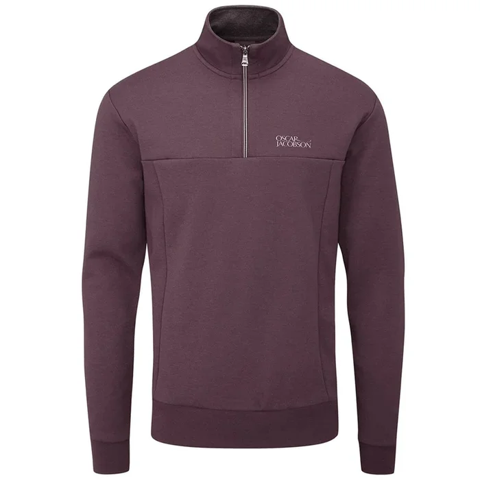 Oscar Jacobson Hawkes Tour Pullover – Plum