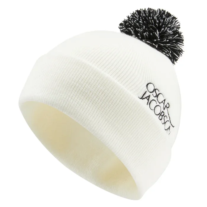 Oscar Jacobson Knitted Hat II – White
