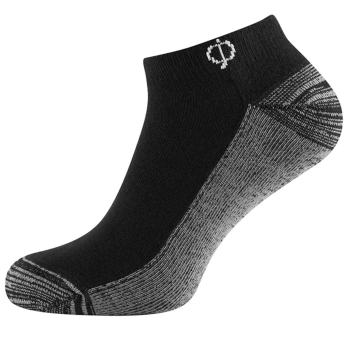 Oscar Jacobson Low Cut Sock (2 Pack) – Black