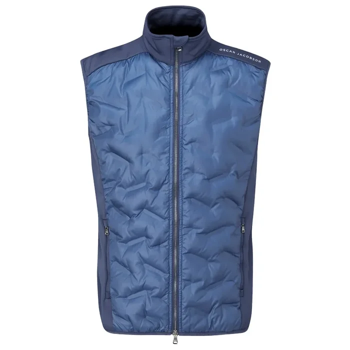 Oscar Jacobson Ridley Hybrid Gilet – Navy
