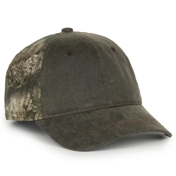Outdoor Cap HPC-305 Camo Unstructured Solid Back Hat