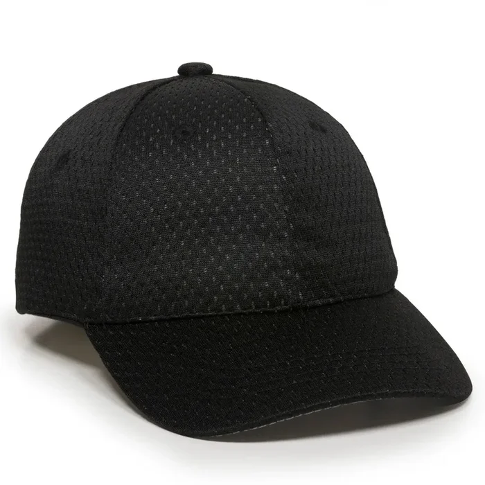 Outdoor Cap JM-123 Structured Solid Back Hat with Grey Under-Visor
