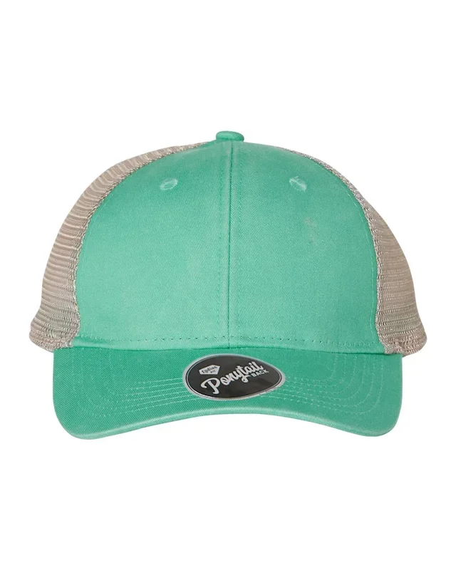 Outdoor Cap Ladies Ponytail Mesh-Back Cap