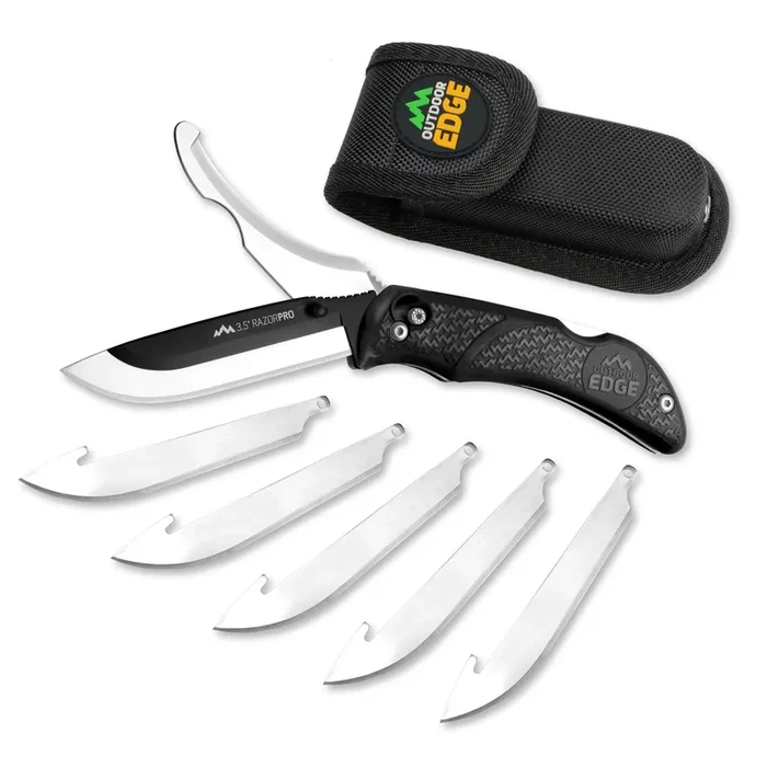 Outdoor Edge Razor-Pro Double Blade Black