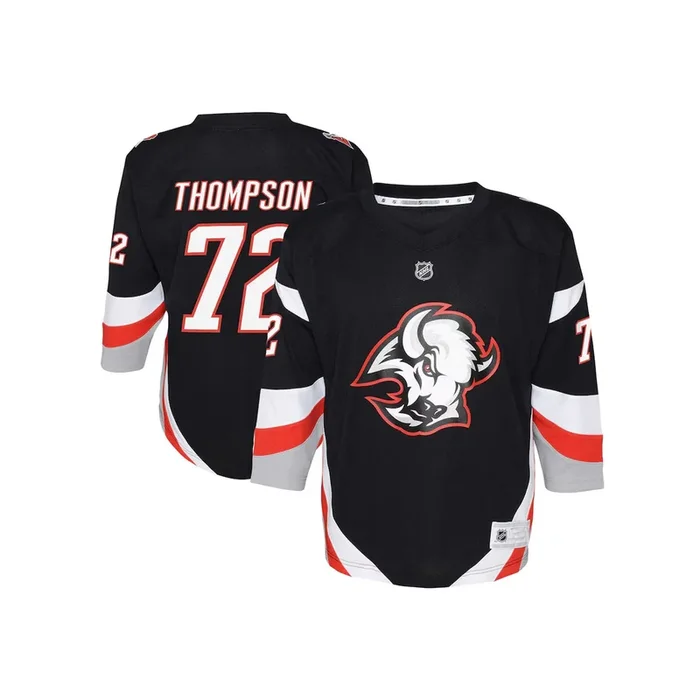 Outerstuff Boy’s Buffalo Sabres Thompson Tage Replica Third/Alt Jerseys