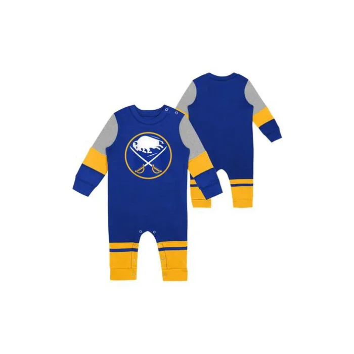 Outerstuff Infant Buffalo Sabres Fierce Goaile Long Sleeve Coverall