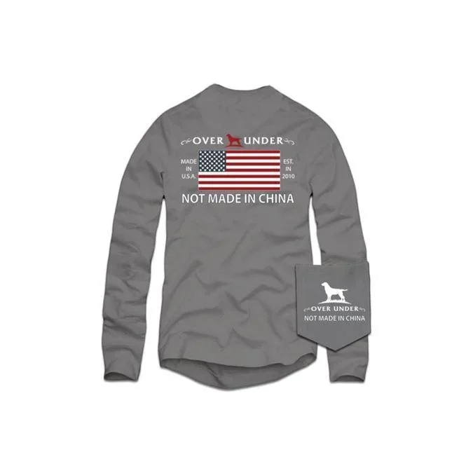 Over Under Not Made in China Long Sleeve T-Shirt