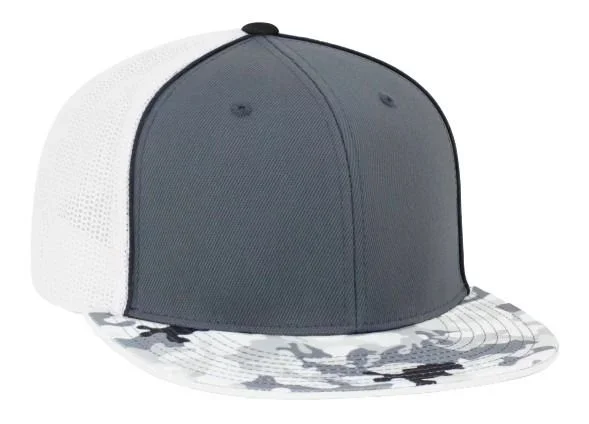 Pacific Headwear D-Series Glamo Trucker Flexfit Cap