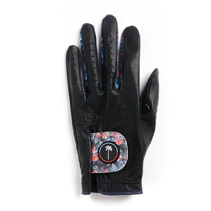Palm Golf Aloha Golf Glove Black – 24 Women