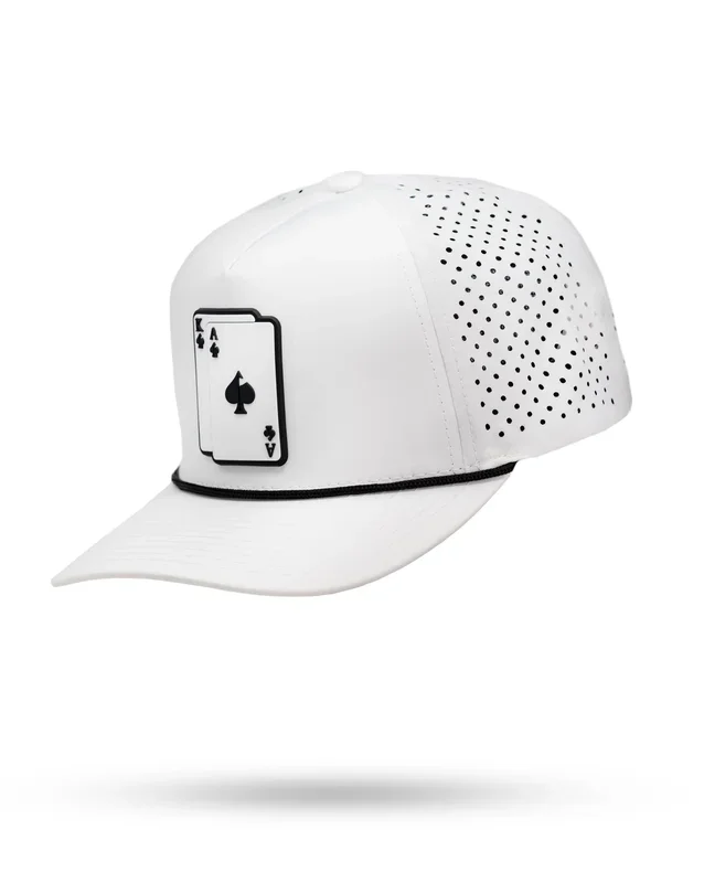Perforated Rope Hat – AK – White
