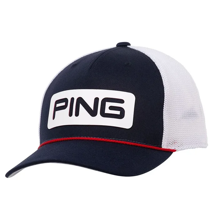 Ping All American Trucker Cap – Navy/White/Red