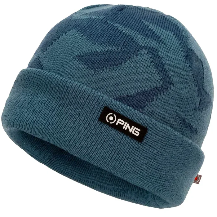 Ping Camo Knit Beanie – Greystone Multi
