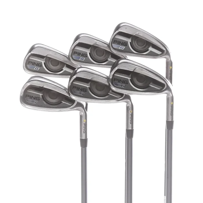 Ping G Series Graphite Mens Right Hand Irons 5-PW Yellow Dot Regular – Ping CFS 70 R