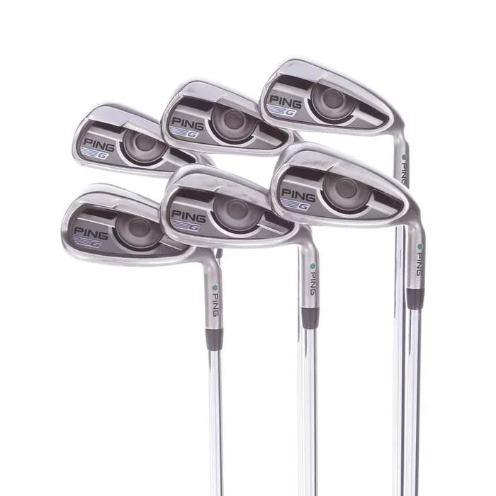 Ping G-Series Steel Mens Right Handed Irons 5-PW Green Dot Regular – AWT 2.0