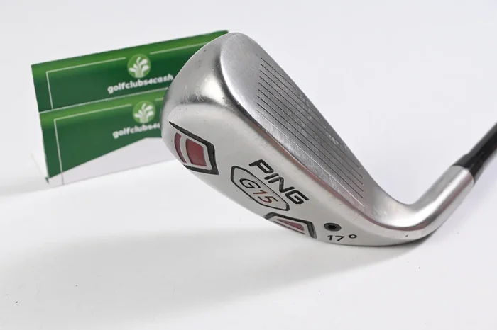 Ping G15 #2 Hybrid / 17 Degree / Stiff Flex Aldila Serrano 85 Shaft