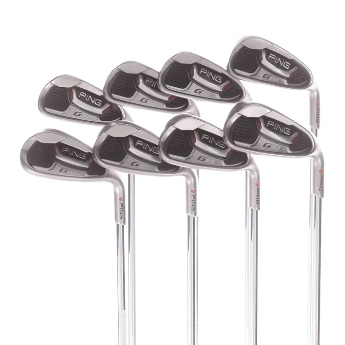 Ping G20 Steel Mens Right Hand Irons 4-SW Orange Dot Regular – Ping CFS
