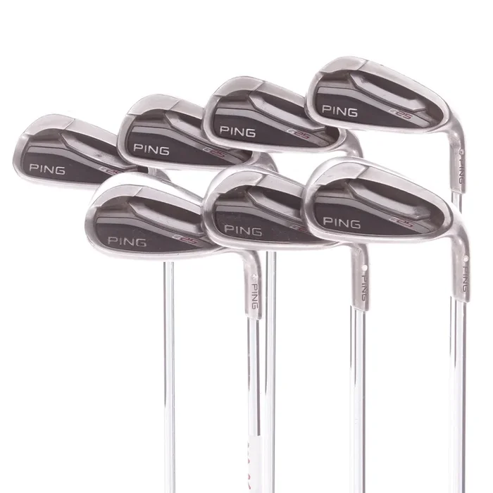 Ping G25 Steel Men’s Right Hand Irons 5-SW White Dot Regular – Ping CFS