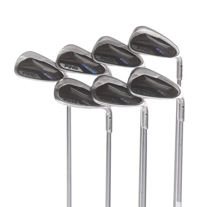 Ping G30 Steel Mens Right Hand Irons 5-SW Black Dot Regular – Ping TFC 419