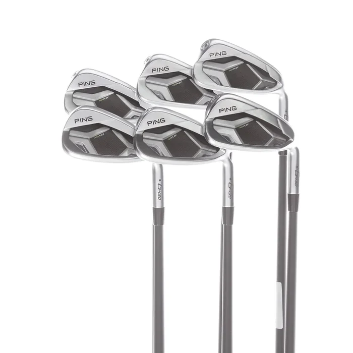 Ping G430 Graphite Mens Right Hand Irons 6-GW Black Dot Stiff – Ping Alta CB AWT S