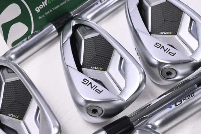 Ping G430 Irons / 6-PW+45+50+54 / Blue Dot / Regular Flex Ping AWT 2.0 Shafts