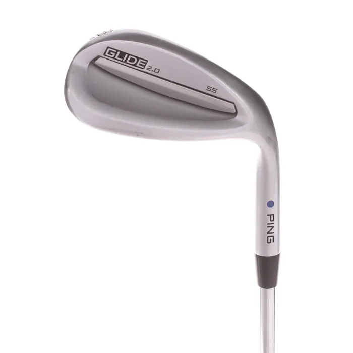 Ping Glide 2.0 Steel Men’s Right Lob Wedge Blue Dot 58 Degree 10 Bounce Stiff – Ping AWT 2.0