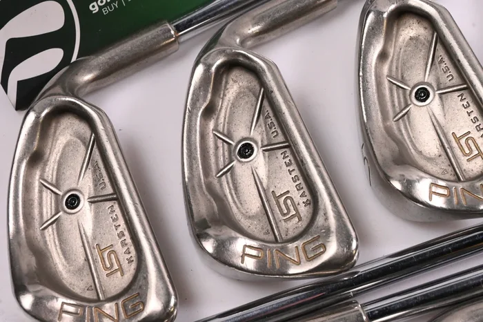 Ping ISI Nickel Irons / 3-PW+SW / Black Dot / Stiff Flex Ping Z-Z65 Shafts