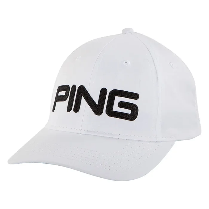 Ping Jr. Tour Light Cap – White/Black