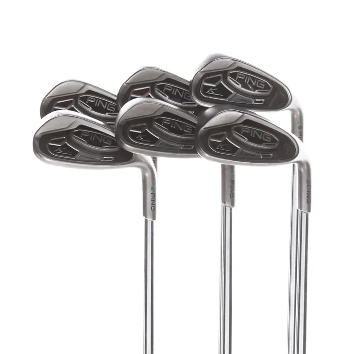 Ping K15 Steel Mens Right Hand Irons 7-PW+UW+SW Green Dot Regular – Ping AWT