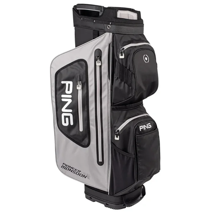 Ping Pioneer Monsoon Waterproof Cart Bag – Grey/Black/White