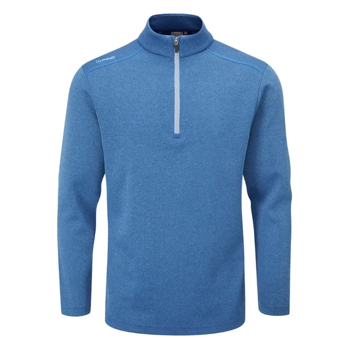 Ping Ramsey 1/2 Zip Pullover – Delph Blue Marl
