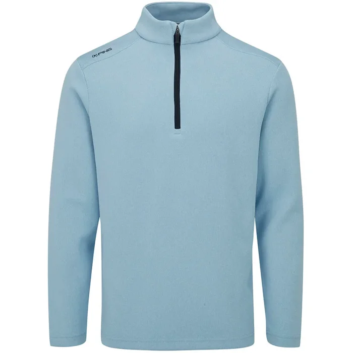 Ping Ramsey 1/2 Zip Pullover – Sky Blue Marl