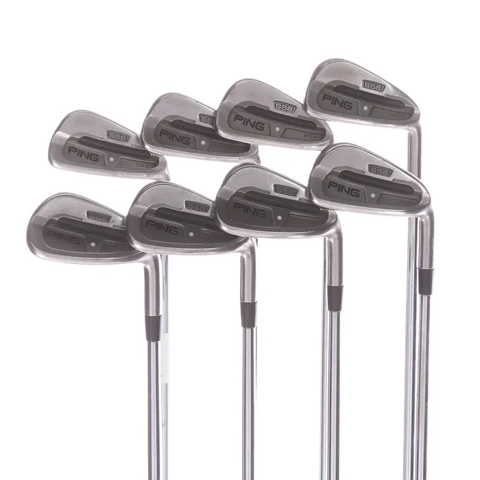 Ping S58 Steel Men’s Right Iron 3-PW White Dot Regular – Ping AWT
