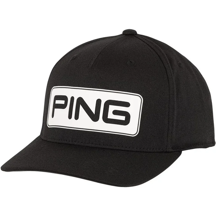 Ping Tour Classic Cap – Black/White