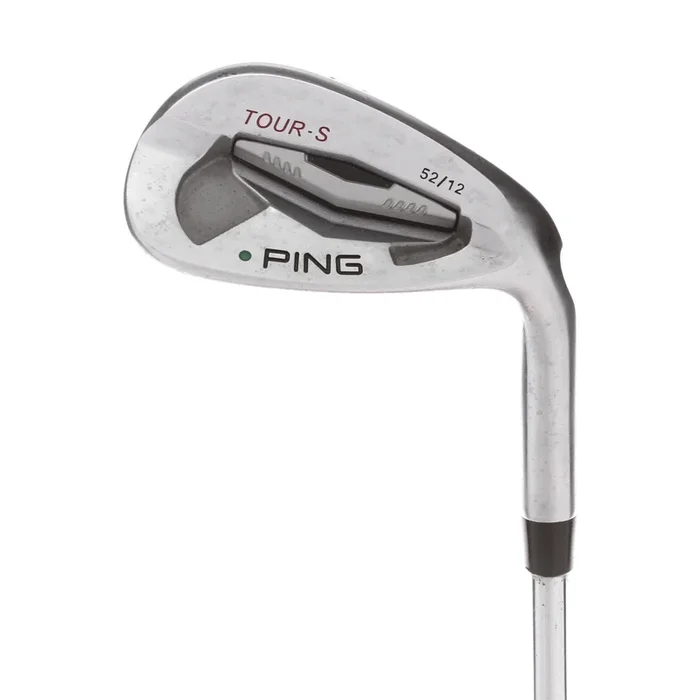 Ping Tour-S Steel Men’s Right Gap Wedge Green Dot 52 Degree 12 Bounce Wedge – Ping CFS